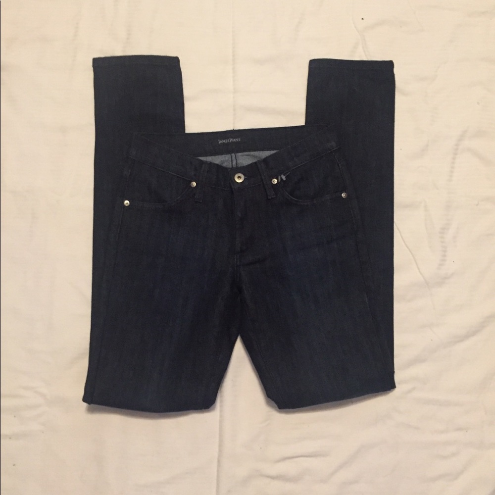 James Jeans Dark Wash Skinny Jeans Size 27